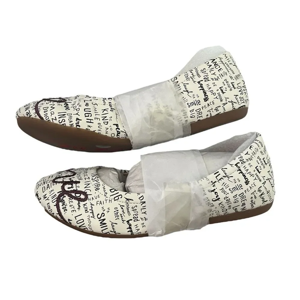 ED By Ellen Degeneres Kids Ballet Flats In Synthetic Dina